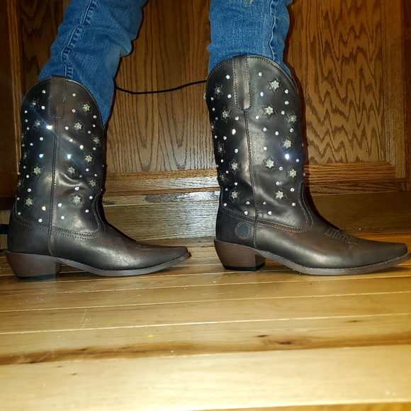Womens Light up cowboy boots - Picture 6 of 8